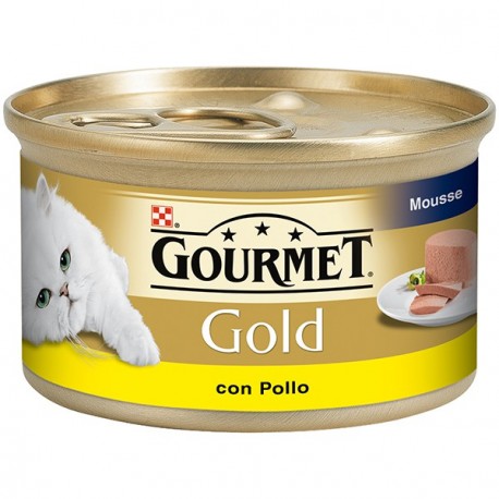 Gourmet Gold Mousse con Pollo 85 gr 