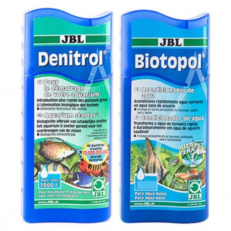 JBL Pack Denitrol y Biotopol 250 ml